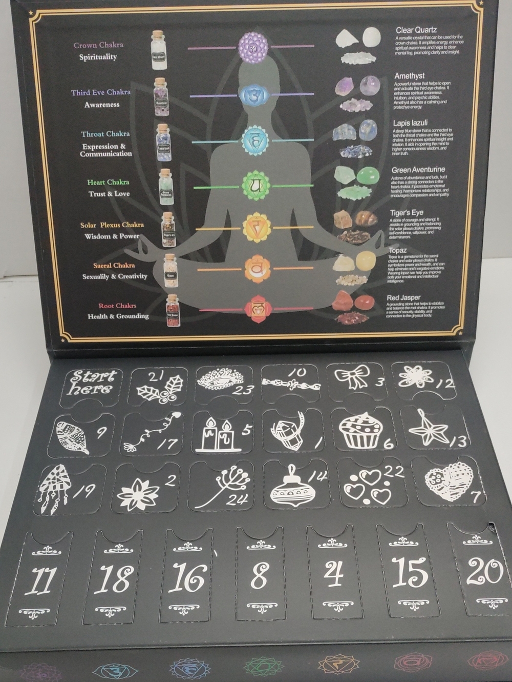 Rocka Your Chakra Crystal Mystery Pick 1-25 Plus Corresponding Mystery Item